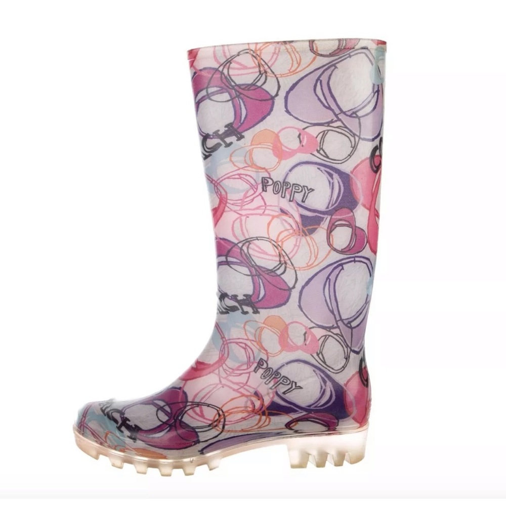 Coach Poppy Tall Rain Boots